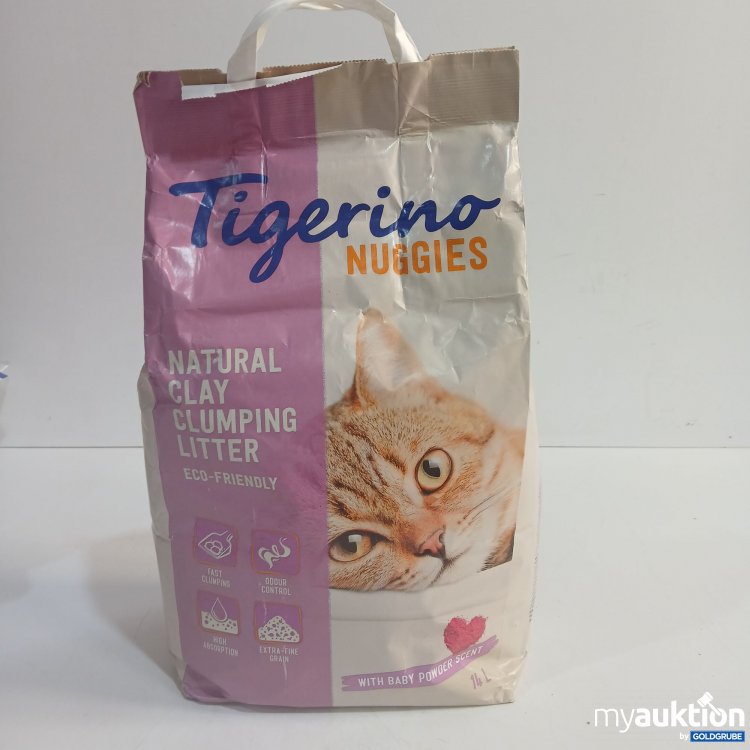 Artikel Nr. 951028: Tigerino Nuggies Natural Clay clumping litter 14L
