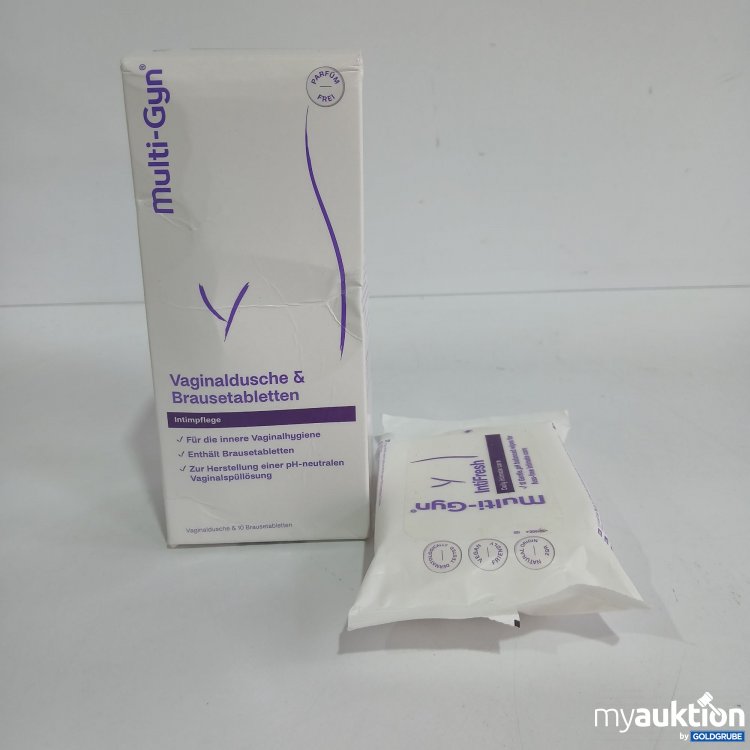 Artikel Nr. 816029: Multi-Gyn Vaginaldusche&Brausetabletten 