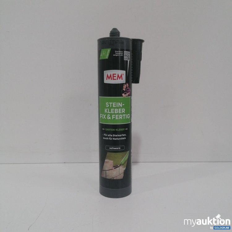 Artikel Nr. 848029 Artikel Nr. 848029: MEM Steinkleber fix und fertig schwarz 445g