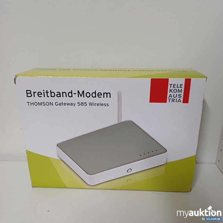 Artikel Nr. 917029: THOMSON Gateway 585 Wireless Breitband-Modem