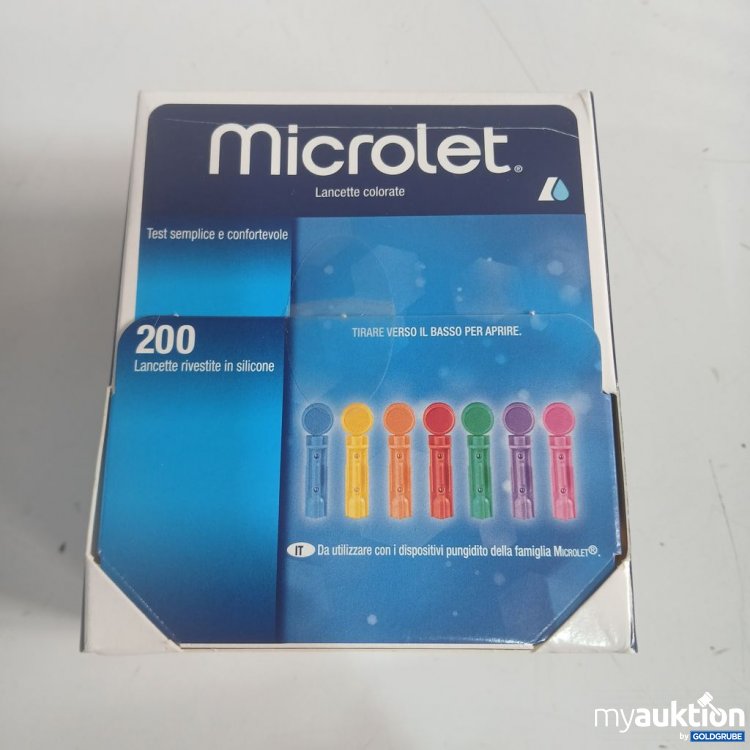 Artikel Nr. 919029: Microlet Lancette colorate 200 Stück
