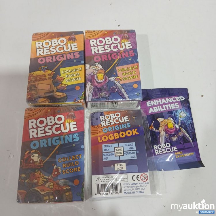Artikel Nr. 964029 Artikel Nr. 964029: Robo Rescue Origins Logbook Mini Expansion