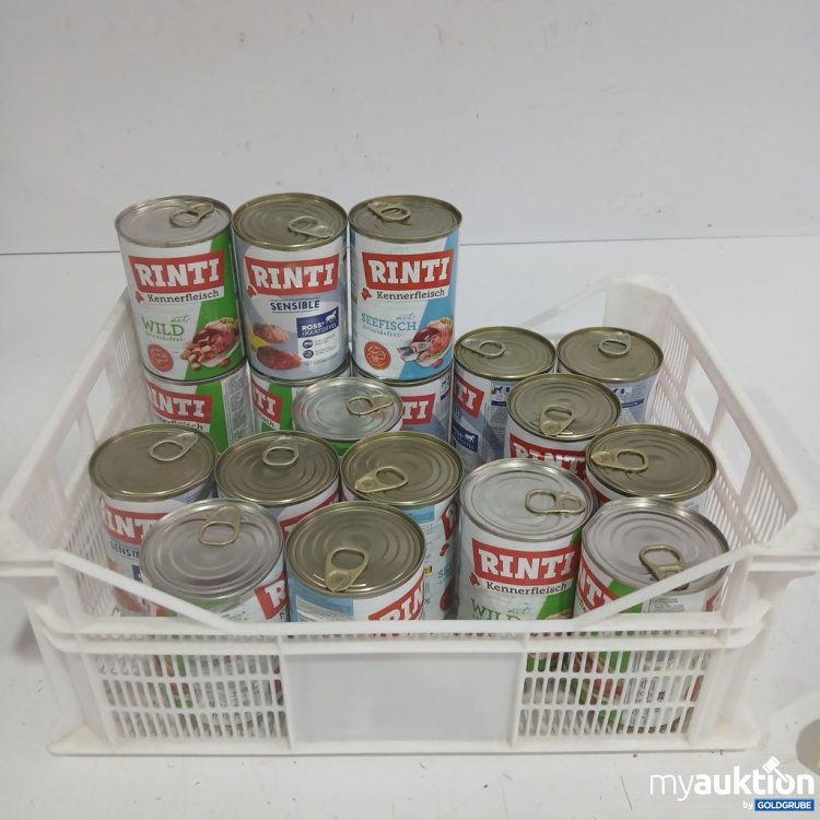 Artikel Nr. 973029: Rinti Hundefutter diverse Sorten 18x400g