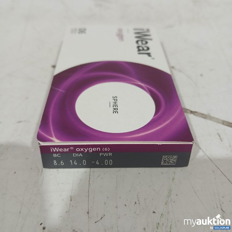Artikel Nr. 997029 Artikel Nr. 997029: iWear Oxygen 06 Monthly Lenses -4.00
