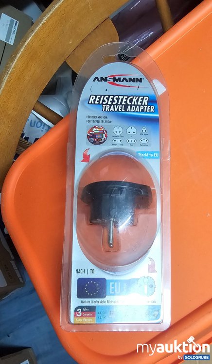 Artikel Nr. 397030: Ansmann Reiseadapter