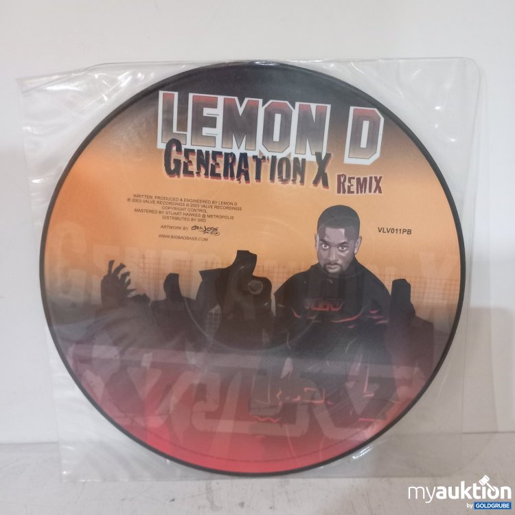 Artikel Nr. 470030: Lemon D Generation X Remix Picture LP