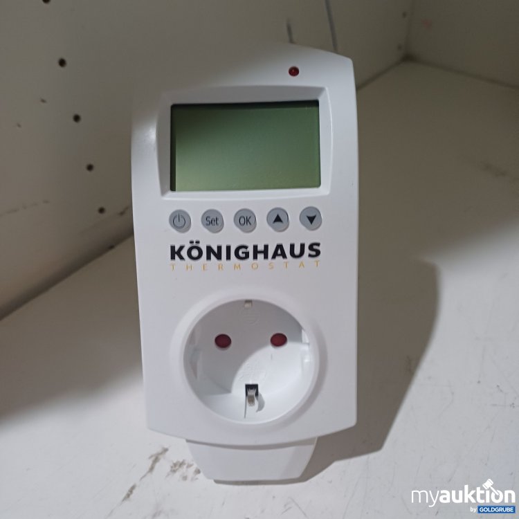 Artikel Nr. 526030 Artikel Nr. 526030: Könighaus Steckdosenthermostat, Weiß