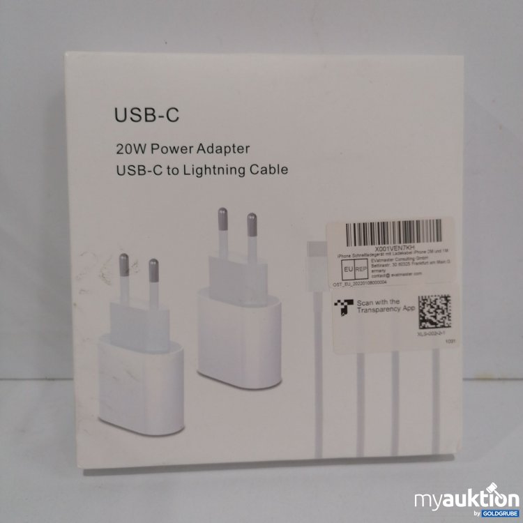 Artikel Nr. 826030 Artikel Nr. 826030: USB-C 20W Power Adapter