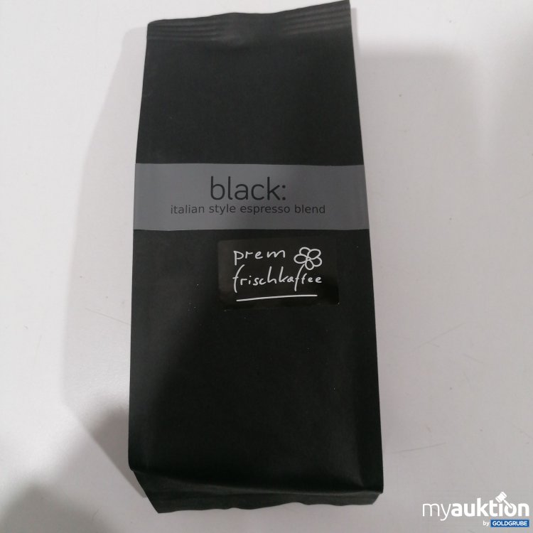 Artikel Nr. 891030: Black Italian style Espresso blend 250g 