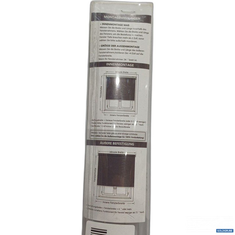 Artikel Nr. 895030: Aosky Rollo breite ca. 80cm, farbe dunkel