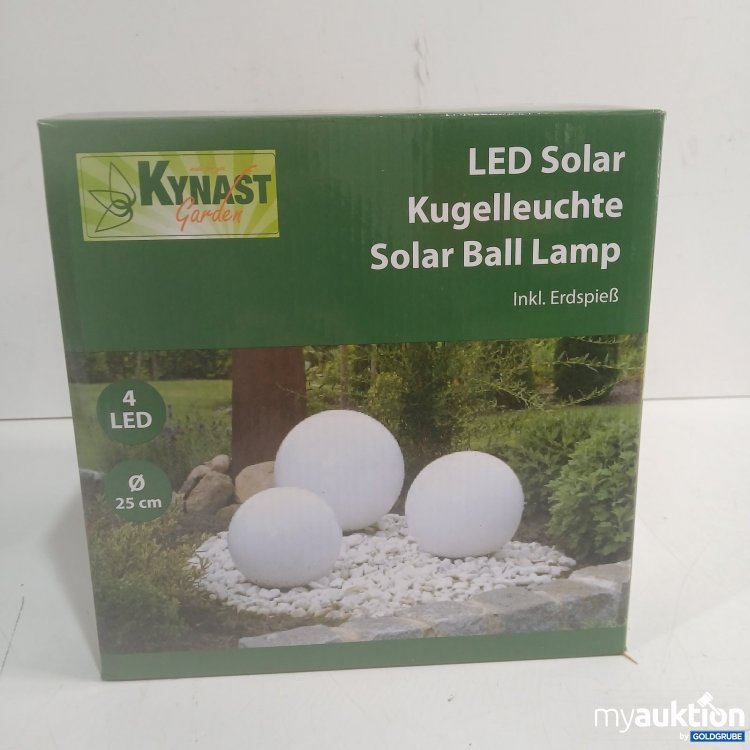 Artikel Nr. 940030 Artikel Nr. 940030: Kynast LED Solar Kugelleuchte 25 cm