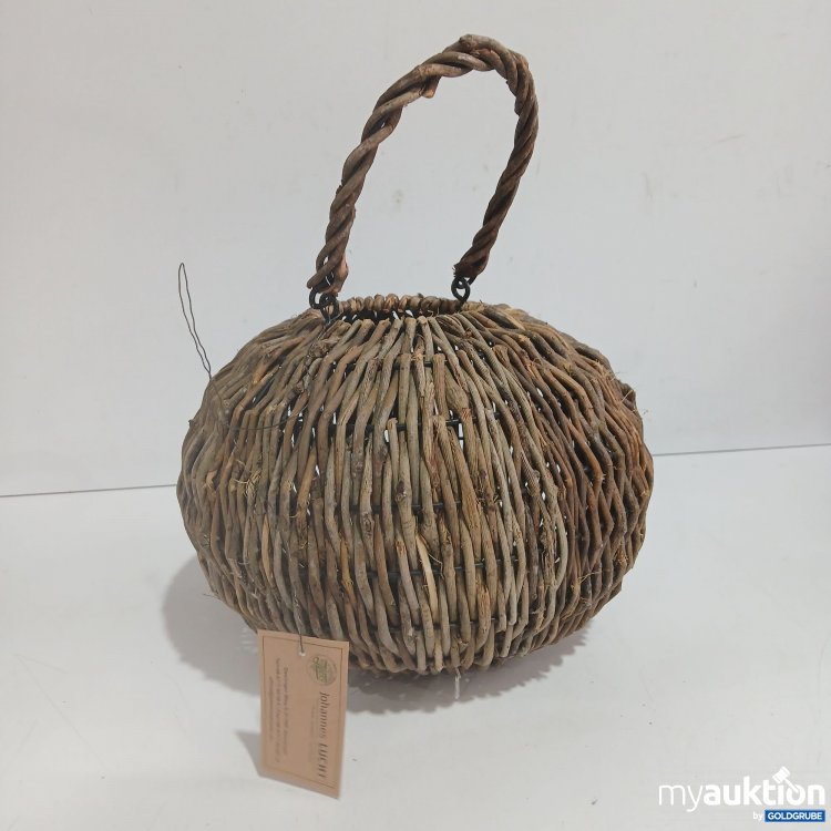 Artikel Nr. 956030 Artikel Nr. 956030: Johannes Lucht Rattan Laterne natur ø26cm