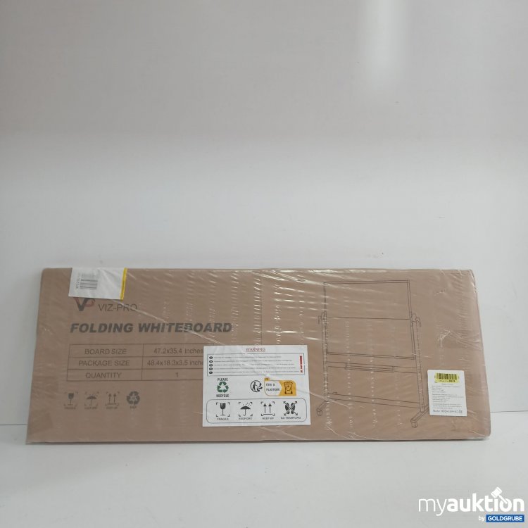 Artikel Nr. 974030: Viz-Pro Folding Whiteboard 120x90cm 