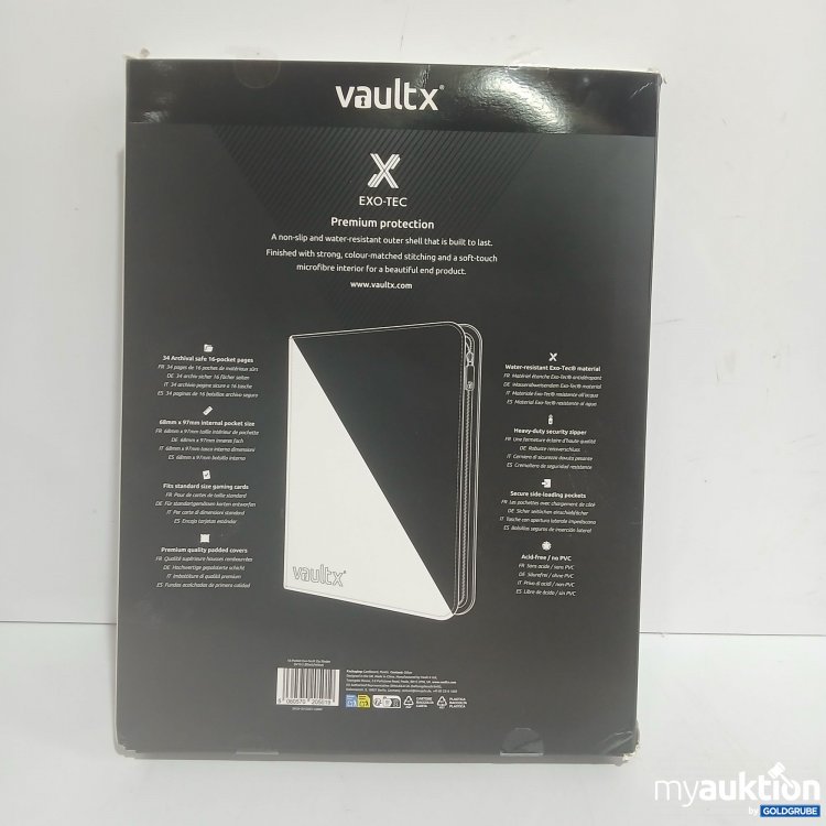 Artikel Nr. 985030 Artikel Nr. 985030: Vaultx Zip Binder XXL 16-Pocket Siedeloading