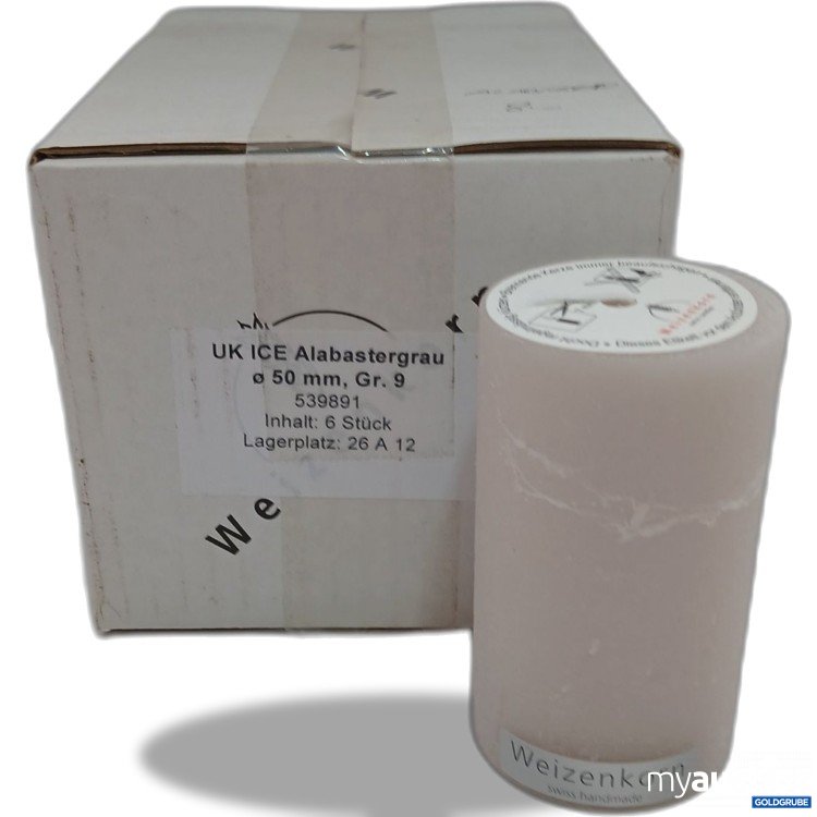 Artikel Nr. 996030: Weizenkorn Swiss  Handmade Kerze 6x