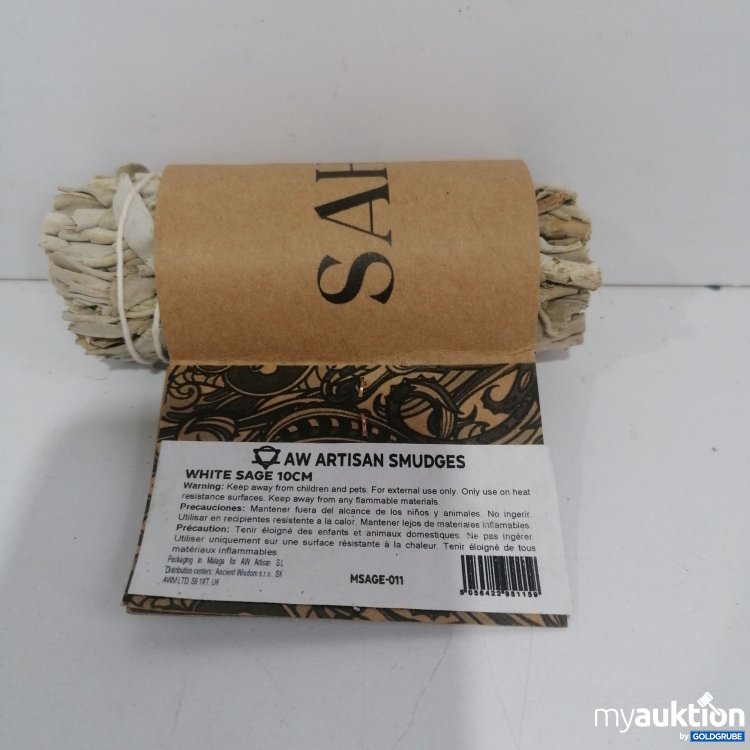 Artikel Nr. 440031: Sahumerio AW Artisan Smudges, White Sage 10cm