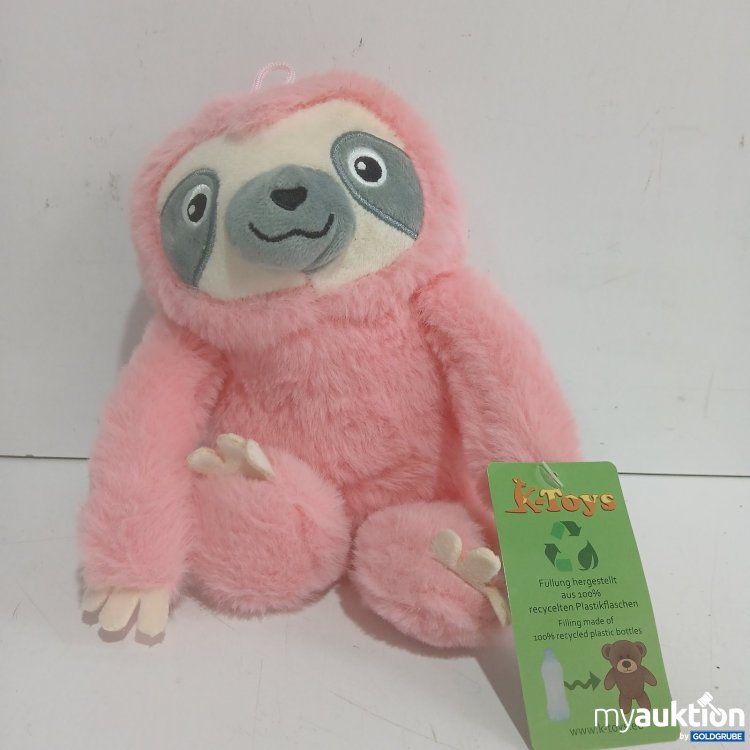 Artikel Nr. 448031: K Toys Plüsch Faultier rosa ca. 23cm