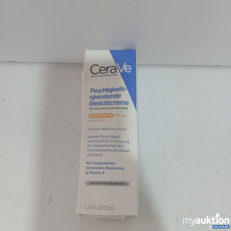 Artikel Nr. 466031: CeraVe Feuchtigkeitsspendende Gesichtcreme 52 ml