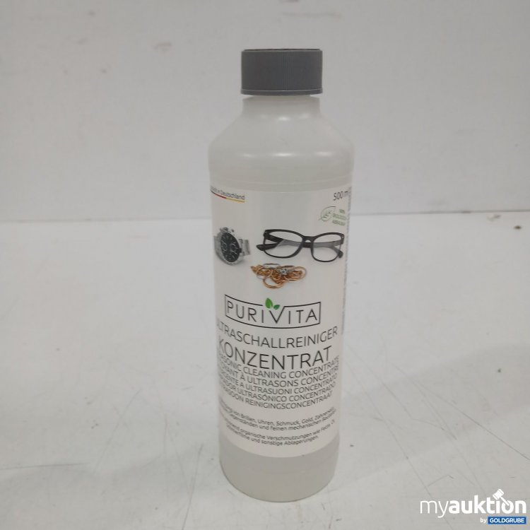 Artikel Nr. 472031: PURIVITA Ultraschallreiniger Konzentrat 500 ml