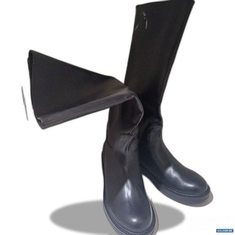 Artikel Nr. 526031: Pull&Bear Stiefel, Damen, schwarz, H:45cm