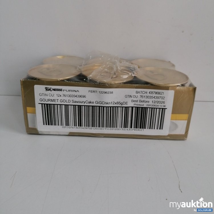 Artikel Nr. 840031 Artikel Nr. 840031: Gourmet Gold Katzenfutter Ragout mit Huhn 12x85g