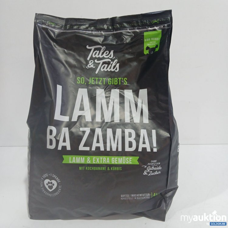 Artikel Nr. 858031 Artikel Nr. 858031: Tales & Tails Lamm & extra Gemüse 4kg