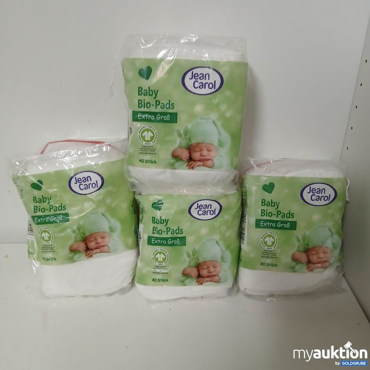 Artikel Nr. 889031: Jean Carol Baby Bio Pads 4x40stk 