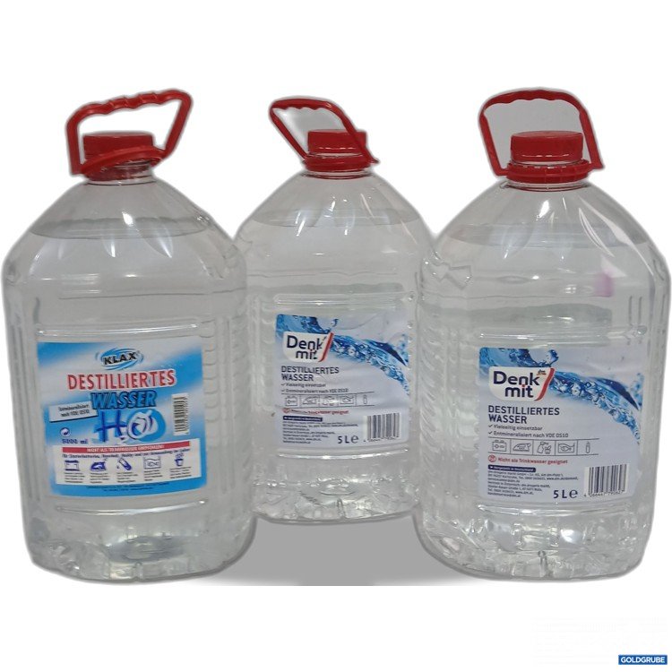 Artikel Nr. 892031: Destilliertes Wasser 3x5l