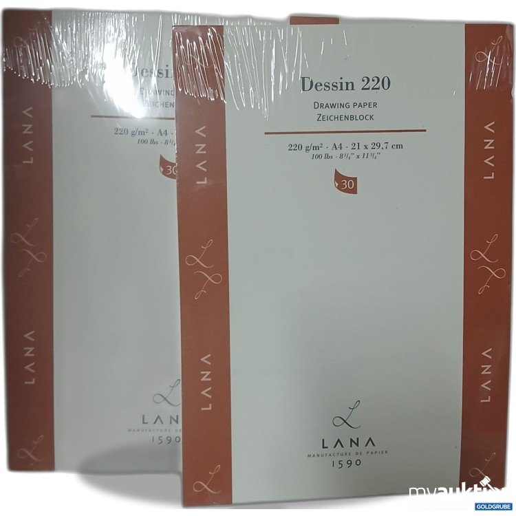 Artikel Nr. 913031: Lana Dessin 220 Zeichenblock A4 100 Blatt 