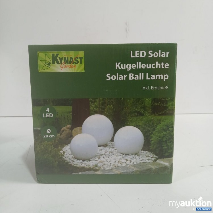 Artikel Nr. 940031 Artikel Nr. 940031: Kynast LED Solar Kugelleuchte Ball Lamp Ø 20 cm