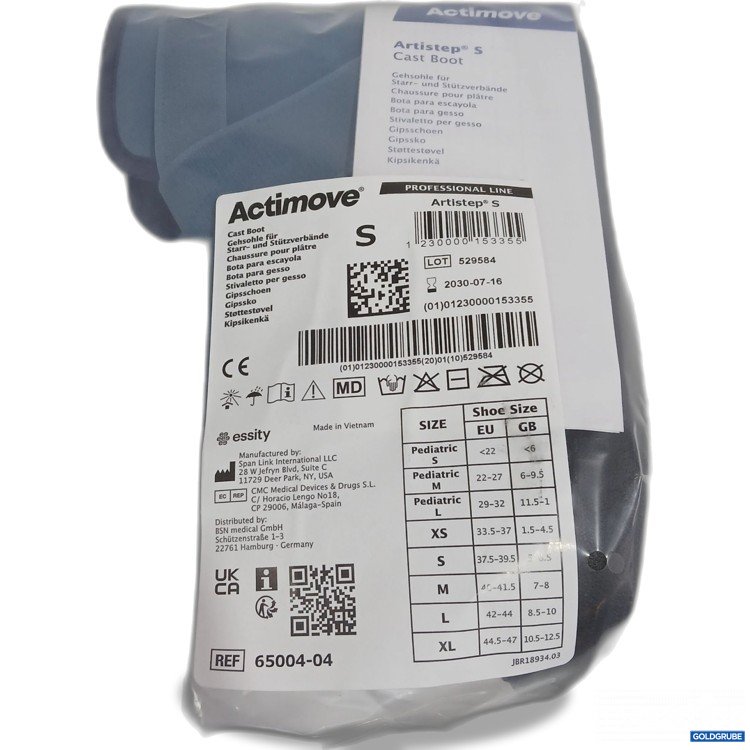 Artikel Nr. 957031: Actimove Gehsohle für Star- und Stützverbände S