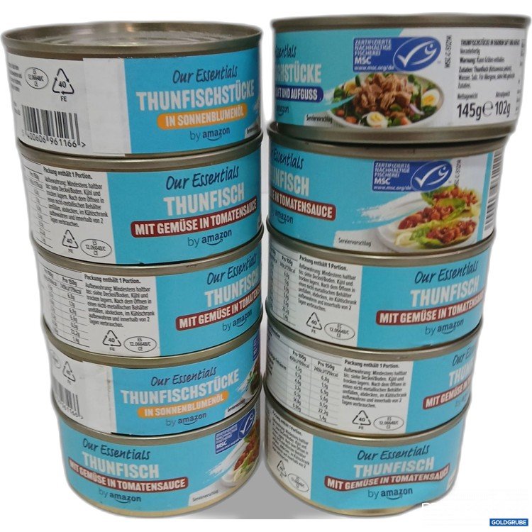 Artikel Nr. 971031 Artikel Nr. 971031: Our Essentials Tuhnfisch verschiedene Geschmack 145g