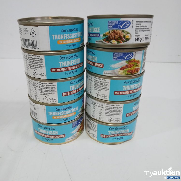Artikel Nr. 971031 Artikel Nr. 971031: Our Essentials Tuhnfisch verschiedene Geschmack 145g