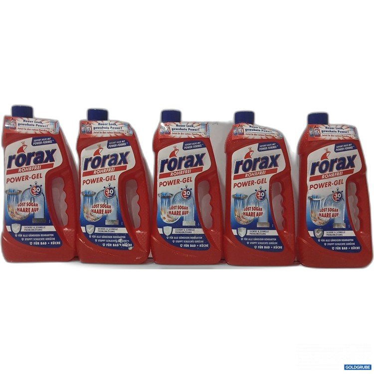Artikel Nr. 972031: Rorax Rohrfrei Power-Gel 5×1000 ml