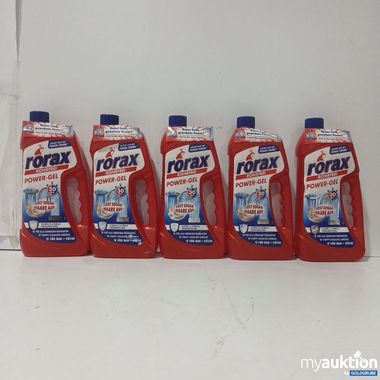 Artikel Nr. 972031: Rorax Rohrfrei Power-Gel 5×1000 ml