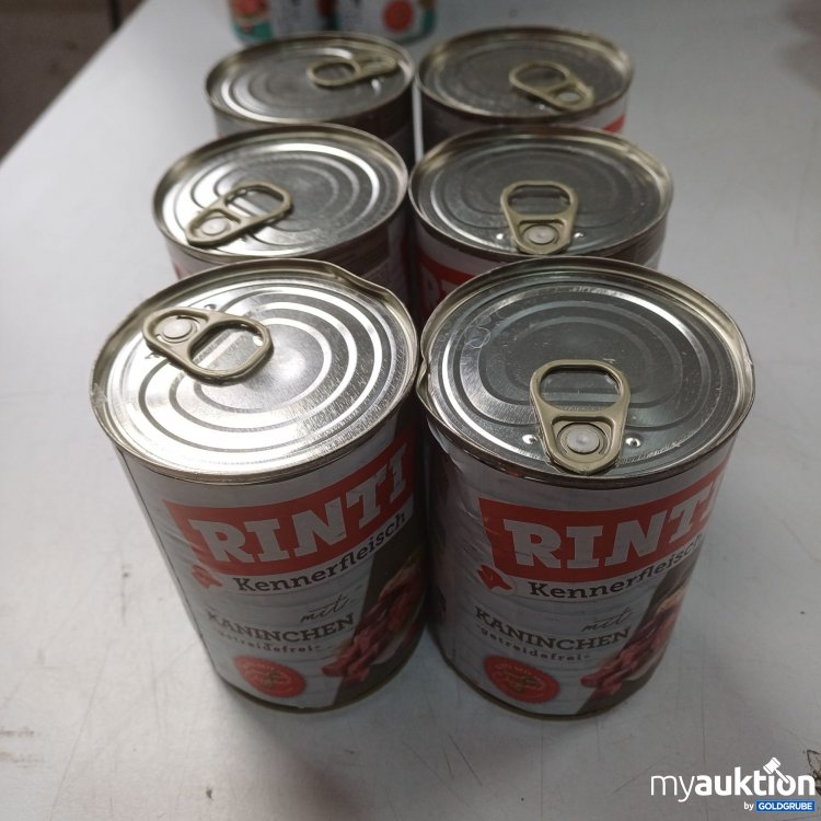 Artikel Nr. 988031: Rinti Kennerfleisch Kanninchen, 6x400g