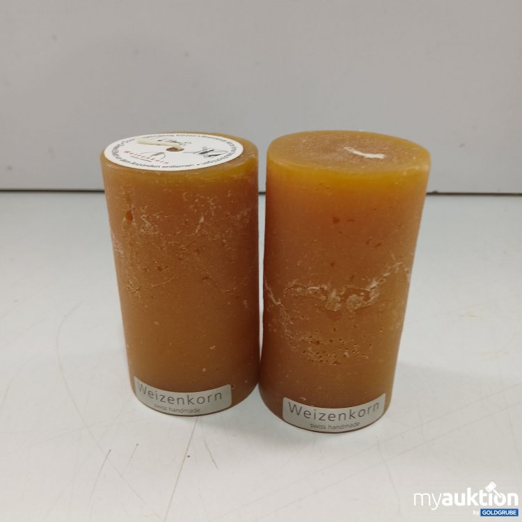 Artikel Nr. 996031 Artikel Nr. 996031: Weizenkorn Swiss Handmade Kerze 2x
