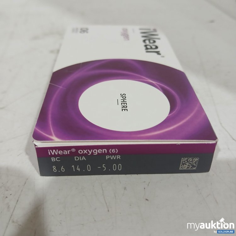 Artikel Nr. 997031 Artikel Nr. 997031: iWear Oxygen 06 Monthly Lenses -5.00
