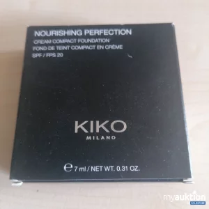 Auktion Kiko Milano Nourishing Perfection Cream Compact Fontation WR90