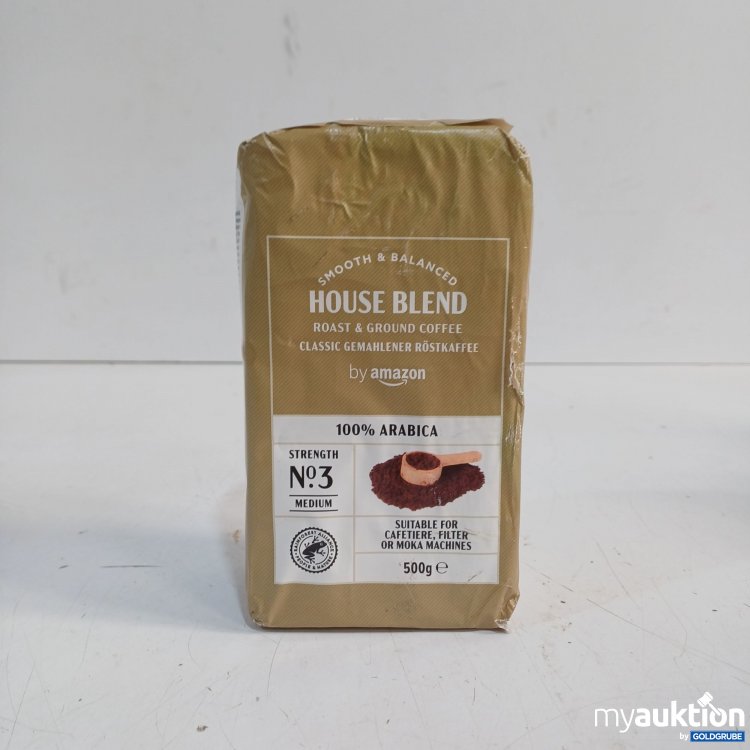 Artikel Nr. 462032: Smooth& Balanced House Blend Gemahlener Röstkaffe 500g