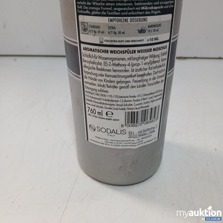 Artikel Nr. 464032: Tesori dOriente d'Oriente Weichspüler Muschio Bianco 760 ml