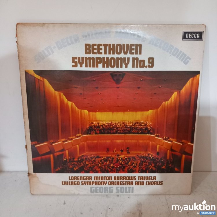 Artikel Nr. 470032 Artikel Nr. 470032: Decca Beethoven Symphony No.9 Schallplatte