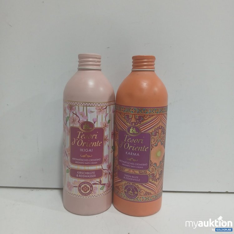 Artikel Nr. 479032 Artikel Nr. 479032: Tesori dOriente Tesori d'Oriente Aromatisches Cremebad Ikigai & Karma 2x500ml
