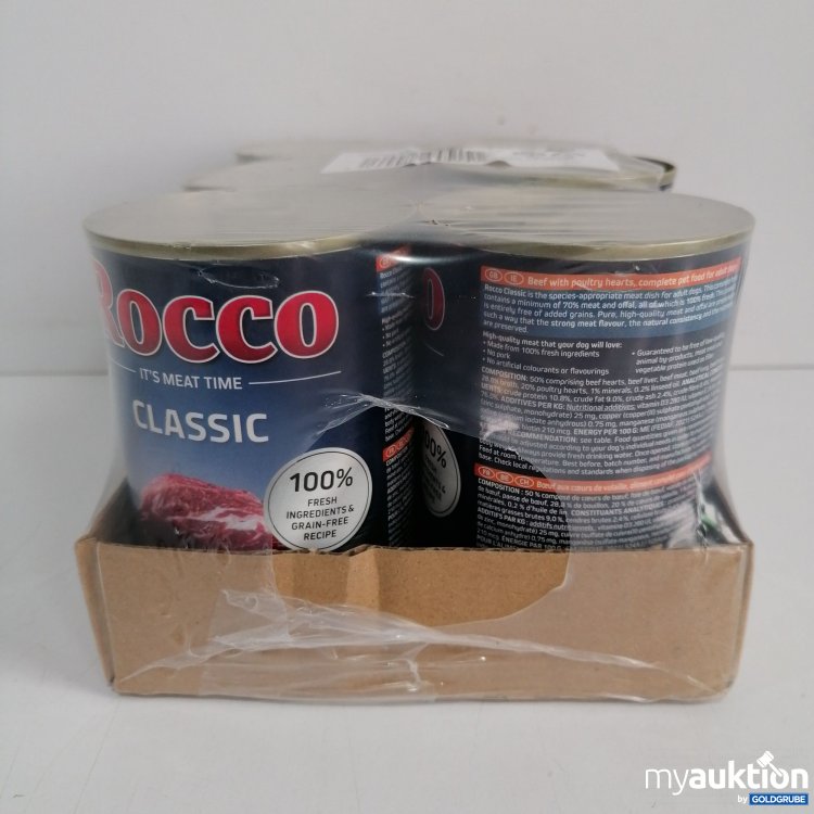 Artikel Nr. 840032 Artikel Nr. 840032: Rocco Classic Dog, Beef, Pouty 6x400g