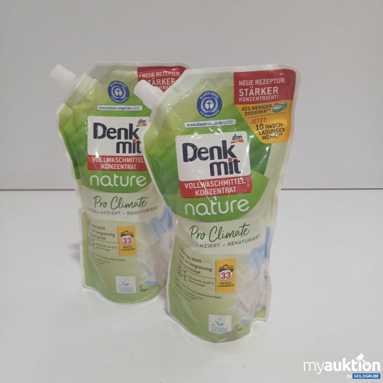 Artikel Nr. 851032: Denkmit Vollwaschmittel 2x1l