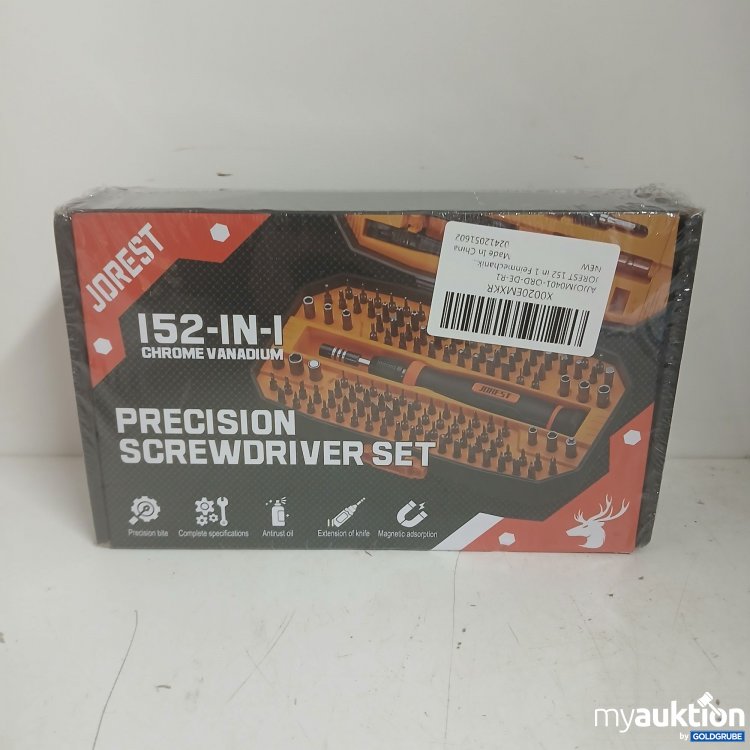 Artikel Nr. 875032: Jorest 152in1 Precision Screwdriver Set 