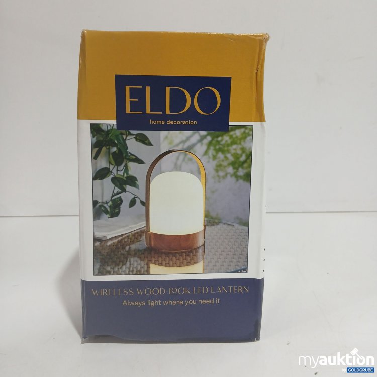 Artikel Nr. 894032: Eldo Wireless Wood Look LED Lantern 