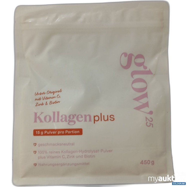 Artikel Nr. 957032: Glow Kollagen Plus Pulver je 450g