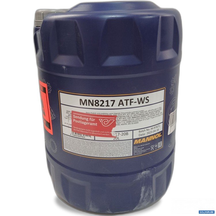 Artikel Nr. 960032: Mannol MN8217 ATF-WS 20L