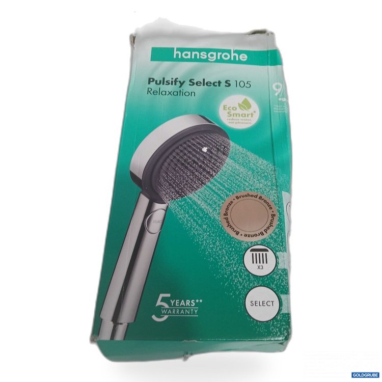 Artikel Nr. 974032: Hansgrohe Pulsify Select S 105 Relaxation brushed bronze 